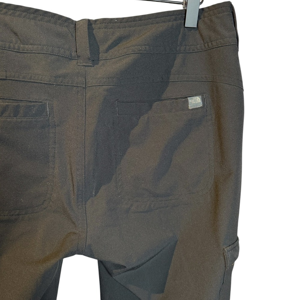 The North Face 9" Rise Utility Fast Dry Black Cargo Outdoor Pants Size 6 Reg - Picture 7 of 9